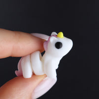 Micro 3D Printed Articulated Flexible Fidget Toy - Cute Sensory Pet Mini Gift Idea Assorted Baby Animal Bundle Goody Bags