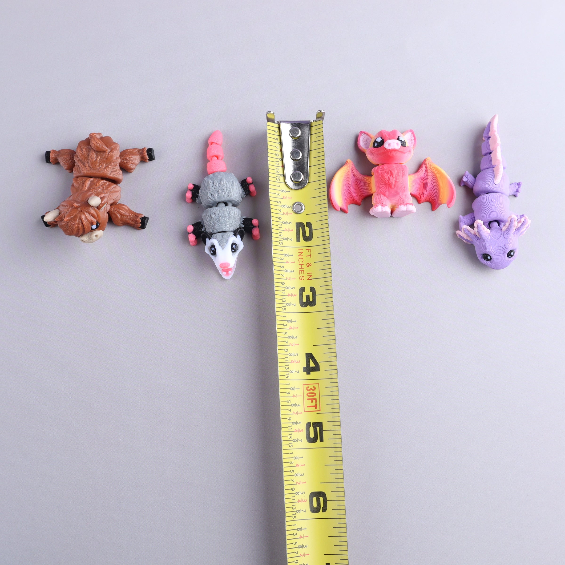 3D Printed Mini Fidget Creatures Packs