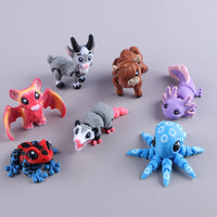 3D Printed Mini Fidget Creatures Packs