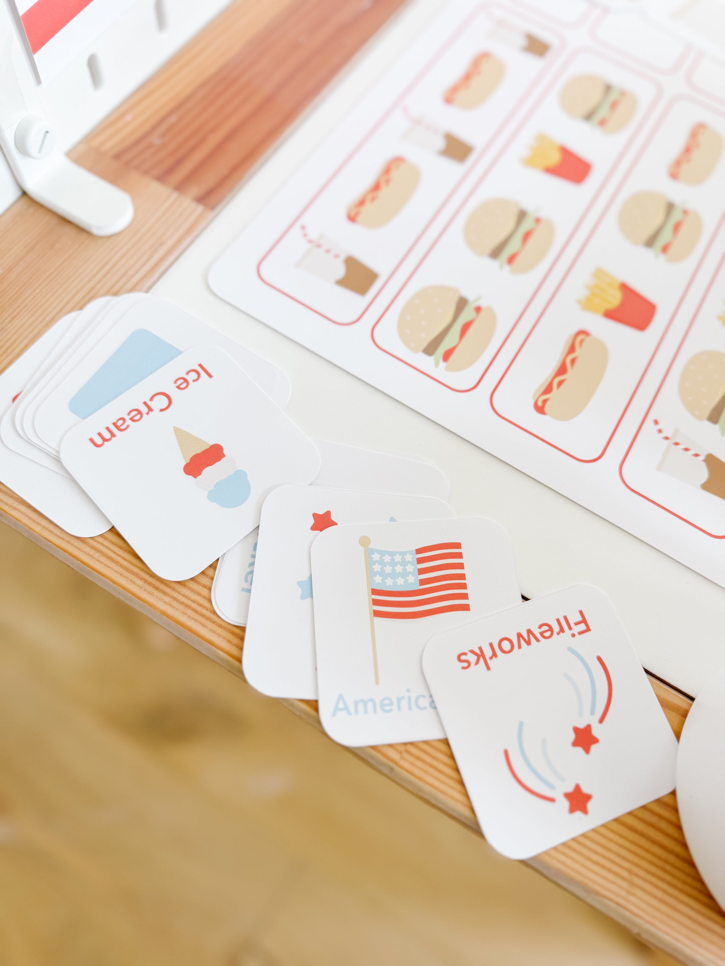 Independence Day 4th of July Printable Dramatic Play Kit