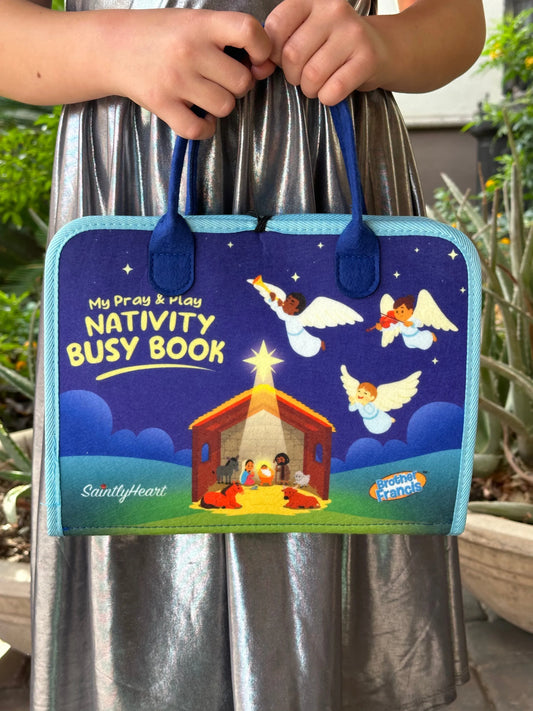 My Pray & Play Nativity Busy Book - BIG FRENCHIES
