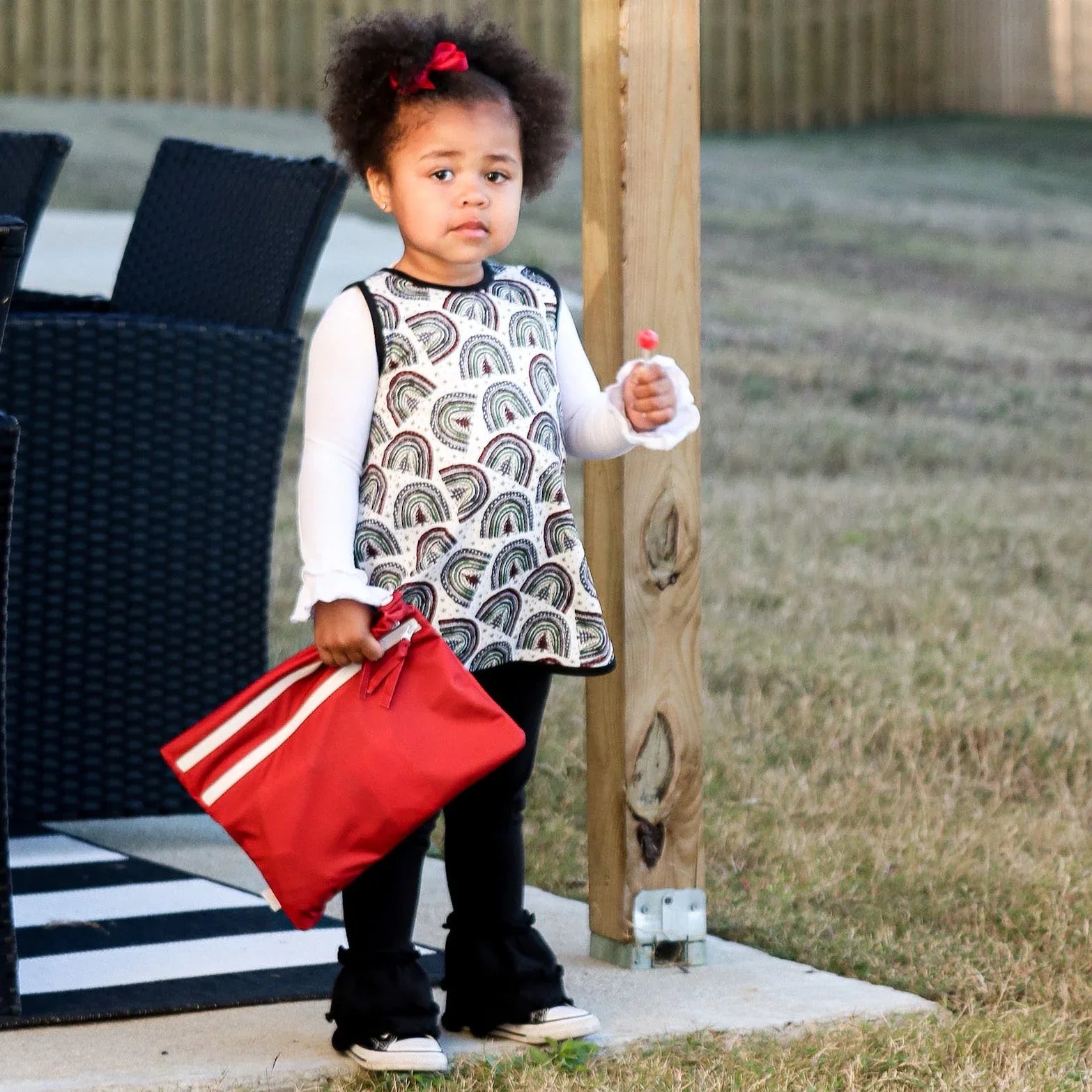 Solid Cranberry Minimalist - Waterproof Wet Bag (For mealtime, on-the-go, and more!) - BIG FRENCHIES
