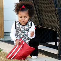 Solid Cranberry Minimalist - Waterproof Wet Bag (For mealtime, on-the-go, and more!) - BIG FRENCHIES