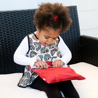 Solid Cranberry Minimalist - Waterproof Wet Bag (For mealtime, on-the-go, and more!) - BIG FRENCHIES