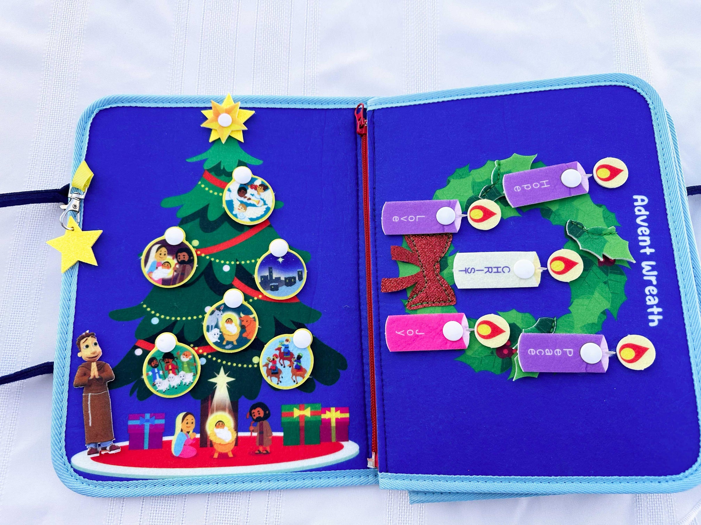 My Pray & Play Nativity Busy Book - BIG FRENCHIES