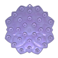 Mandala Softie eTray Shallow Slow Feeder Dog Bowl with Suction Cups | USA Made - BIG FRENCHIES