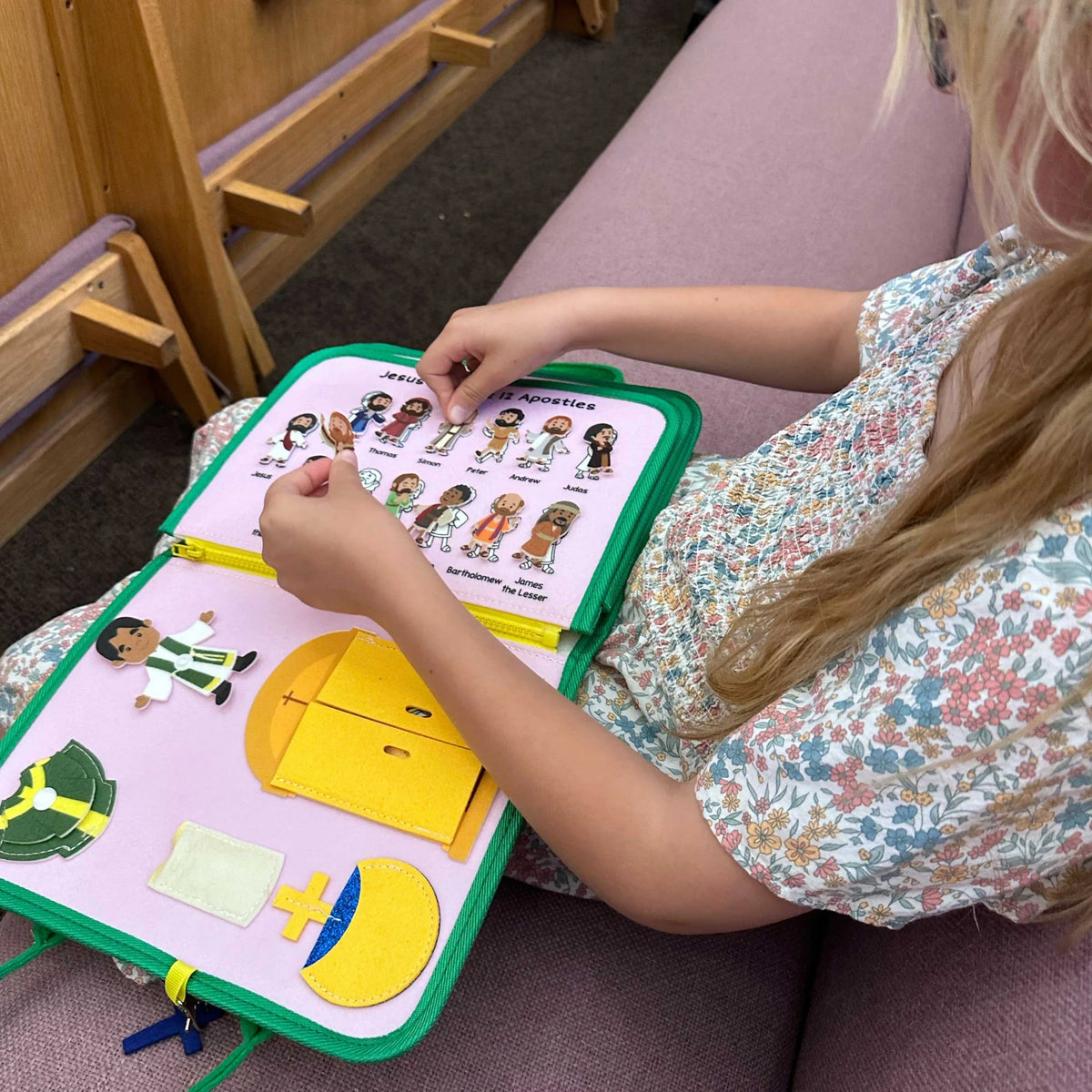 My Pray & Play Busy Book: A Quiet Felt Book - BIG FRENCHIES