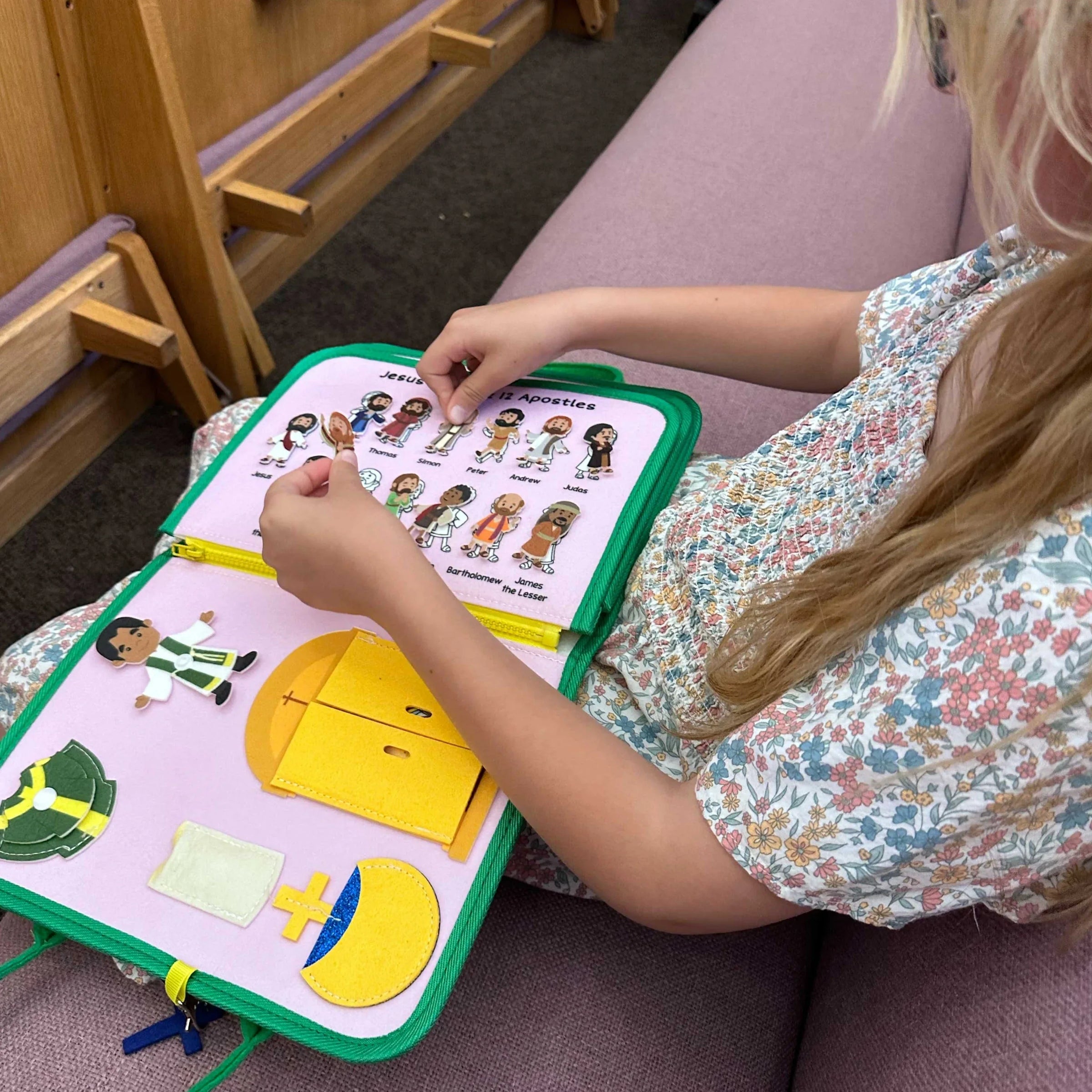 My Pray & Play Busy Book: A Quiet Felt Book - BIG FRENCHIES