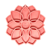 Mandala Softie eTray Shallow Slow Feeder Dog Bowl with Suction Cups | USA Made - BIG FRENCHIES