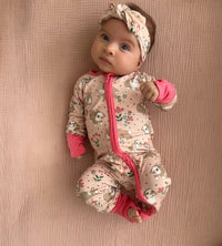 Meadow Bunny (Convertible Zip Footies) - BIG FRENCHIES