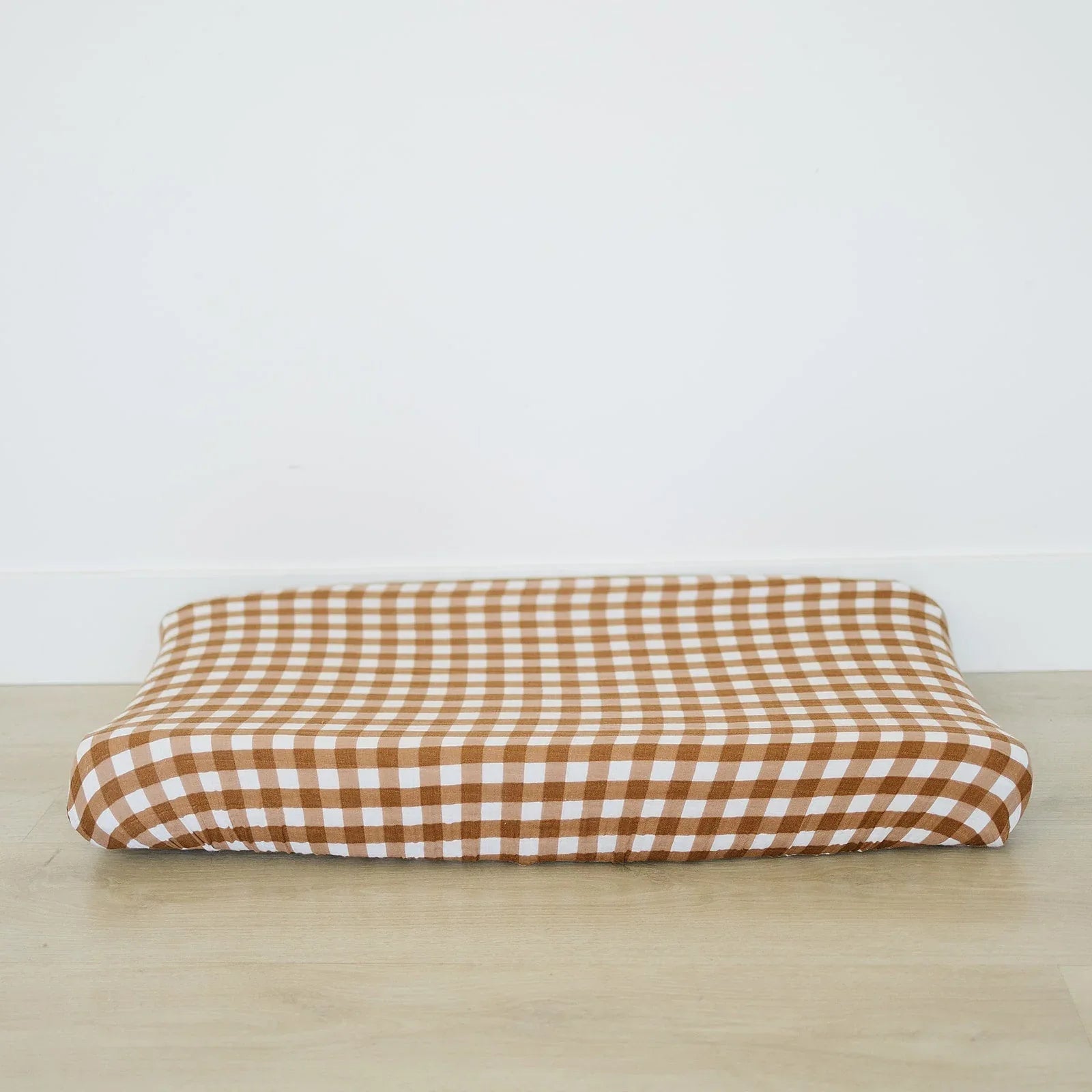 Gingham Muslin Changing Pad Cover - BIG FRENCHIES