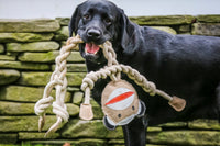 Natural Rope Knottie® Dog Toys, 3 Pack, XL (16mm rope diameter) - BIG FRENCHIES