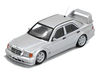 Mercedes-Benz 190E 2.5-16 Evolution II Silver Metallic 1/64 Diecast Model Car by Inno Models