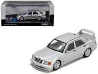 Mercedes-Benz 190E 2.5-16 Evolution II Silver Metallic 1/64 Diecast Model Car by Inno Models