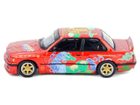 Pandem Rocket Bunny E30 "Year of the Horse - Chinese New Year 2026 Special Edition" Red Metallic with Graphics Limited Edition to 8888 pieces Worldwide 1/64 Diecast Model Car by Inno Models