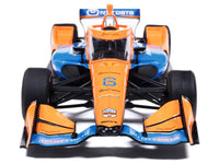 Dallara IndyCar #6 Nolan Siegel "NTT Data" Arrow McLaren (Road Course Configuration) "NTT IndyCar Series" (2026) 1/18 Diecast Model Car by IXO Models