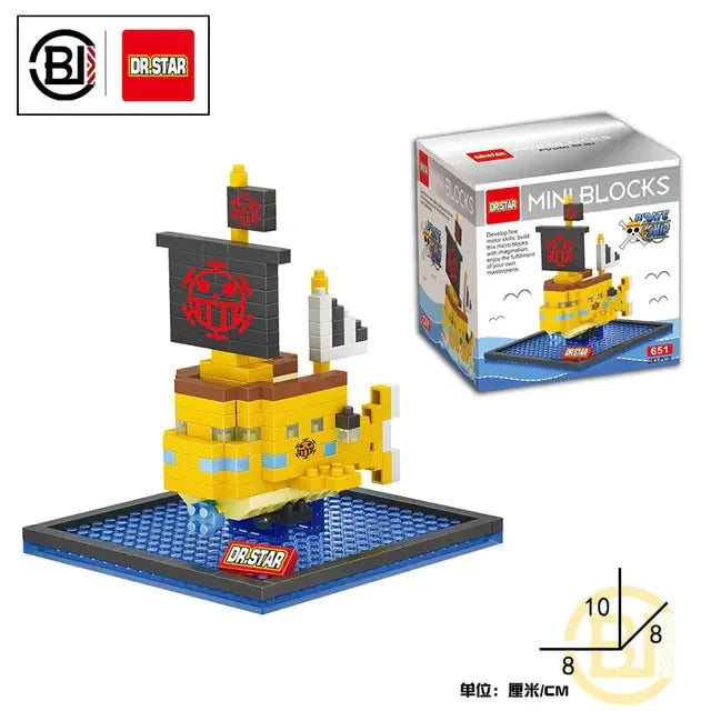 Pirate Ship Series Building Game Toys - # BOT&G522510002 - BIG FRENCHIES