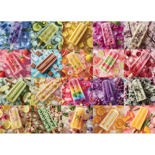 Ice Lollies 500 Piece Jigsaw Puzzle Cobble Hill