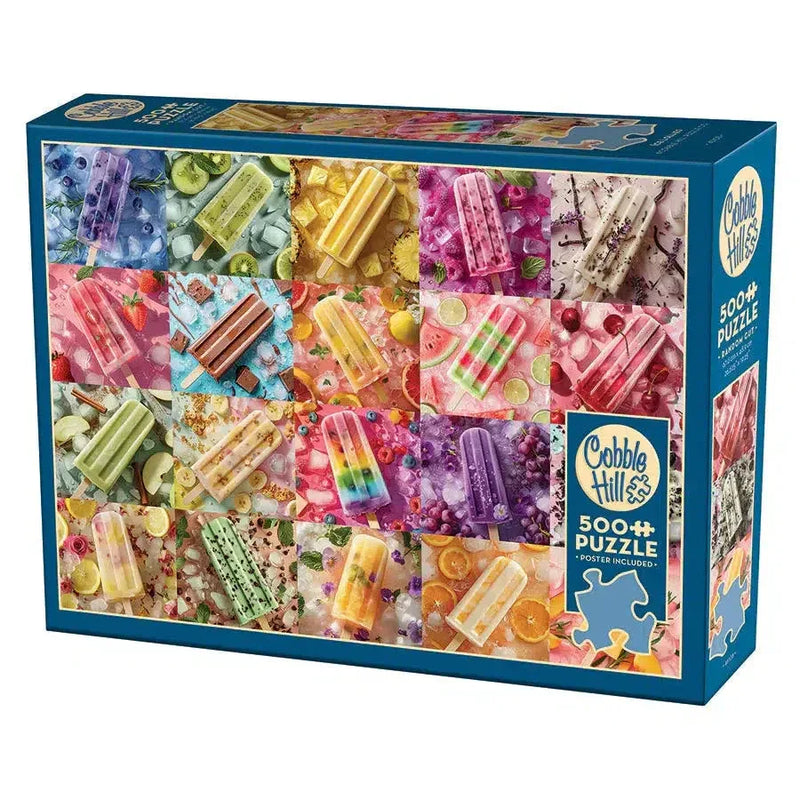 Ice Lollies 500 Piece Jigsaw Puzzle Cobble Hill - BIG FRENCHIES