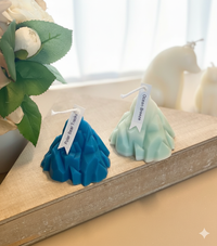 Handmade Iceberg Candle — Sculpted Elegance in Light ❄️