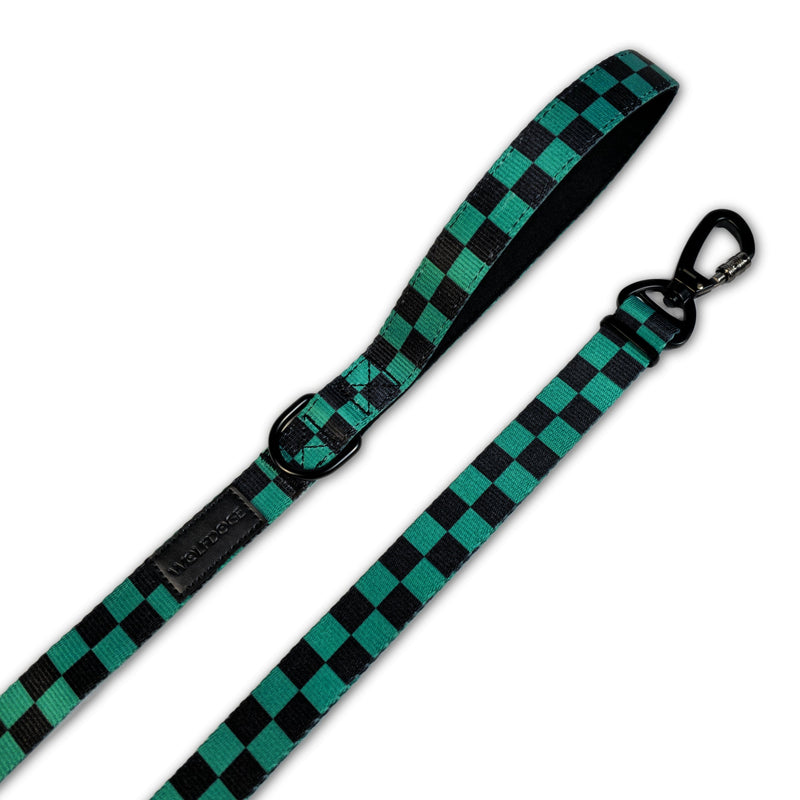 Ichimatsu Checker Leash-Leashes-BIG FRENCHIES-WOLFDOGE