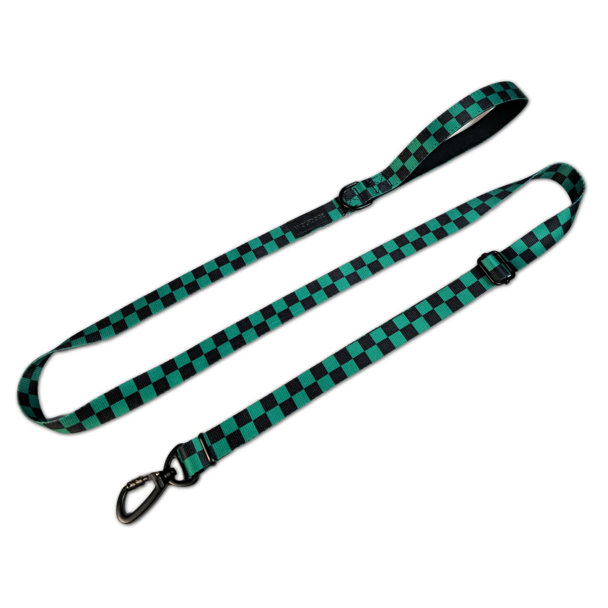 Ichimatsu Checker Leash-Leashes-BIG FRENCHIES-WOLFDOGE