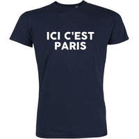 Ici c'est Paris Men's Organic Tee