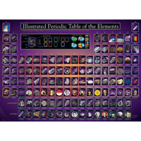 Illustrated Periodic Table of the Elements 1000 Piece Jigsaw Puzzle Eurographics