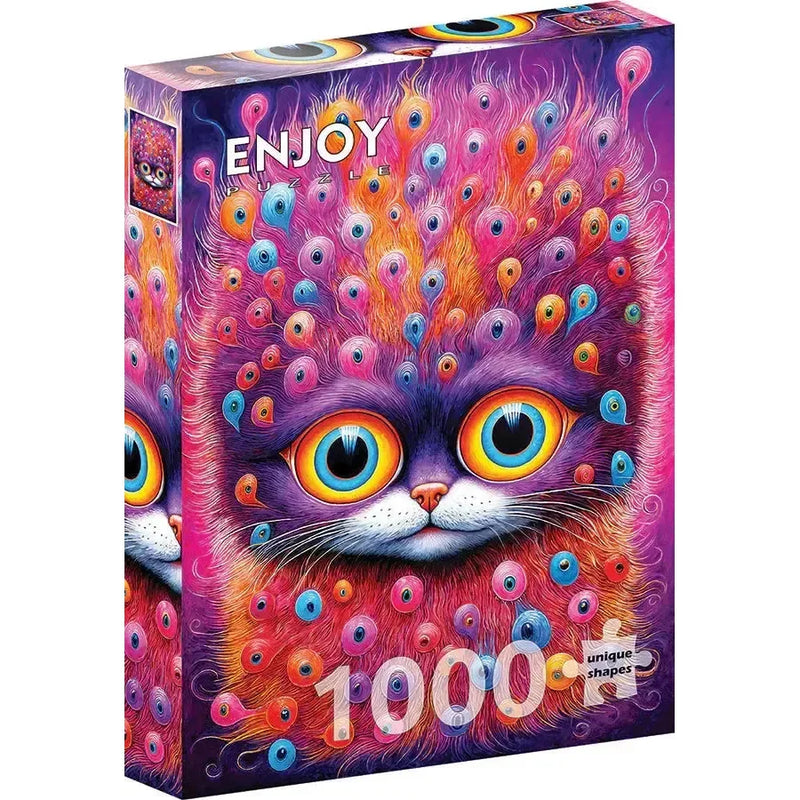 I'm Watching You 1000 Piece Jigsaw Puzzle Enjoy - BIG FRENCHIES