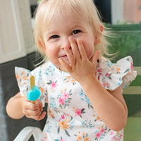 Pastel Floral Flutter Bapron - BIG FRENCHIES