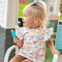 Pastel Floral Flutter Bapron - BIG FRENCHIES
