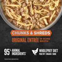 Orijen Grain Free Chunks & Shreds, Original Wet Cat Food (3oz)