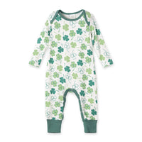 Shamrock Bamboo Baby Romper – Soft & Eco-Friendly - BIG FRENCHIES