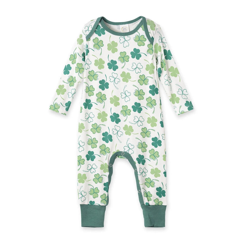 Shamrock Bamboo Baby Romper – Soft & Eco-Friendly - BIG FRENCHIES