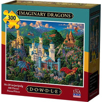 Imaginary Dragons 300 Piece Jigsaw Puzzle Dowdle