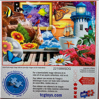 Imagination in Motion Puzzler's Choice 500 Piece Jigsaw Puzzle Sure Lox