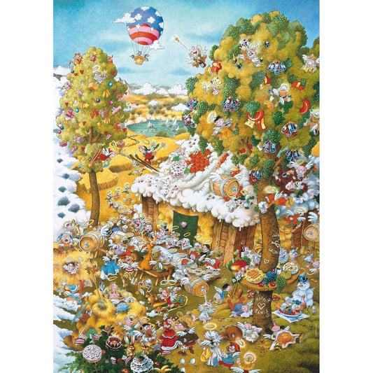 In Summer Paradise 1000 Piece Jigsaw Puzzle Heye - BIG FRENCHIES
