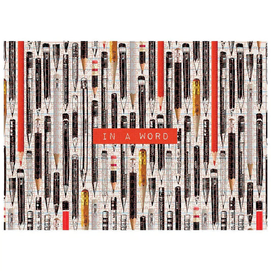 In a Word 1000 Piece Jigsaw Puzzle Gibbs Smith