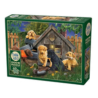 In the Doghouse 1000 Piece Jigsaw Puzzle Cobble Hill