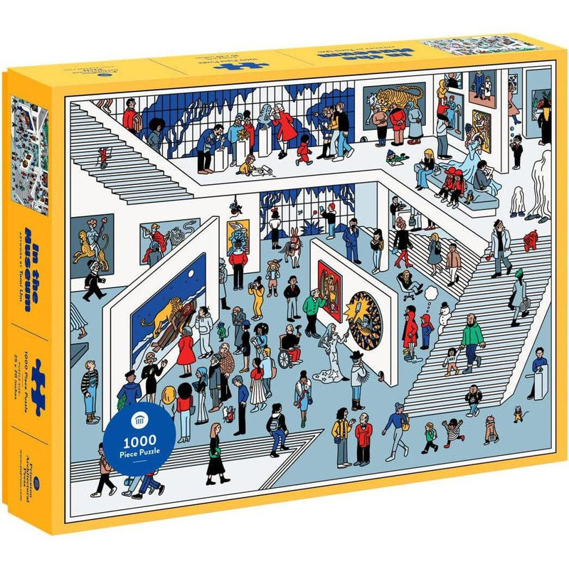 In the Museum 1000 Piece Jigsaw Puzzle PA Press - BIG FRENCHIES