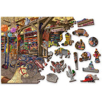 In the Toyshop 1000 Piece Wood Jigsaw Puzzle Wooden City