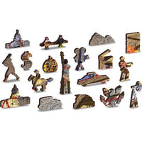 In the Toyshop 1000 Piece Wood Jigsaw Puzzle Wooden City