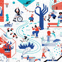 In the Winter 1000 Piece Jigsaw Puzzle PA Press