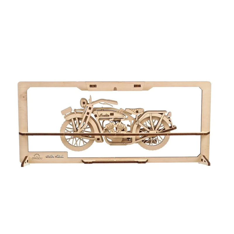 Indie Moto 2.5D Wood Model Kit UGEARS - BIG FRENCHIES