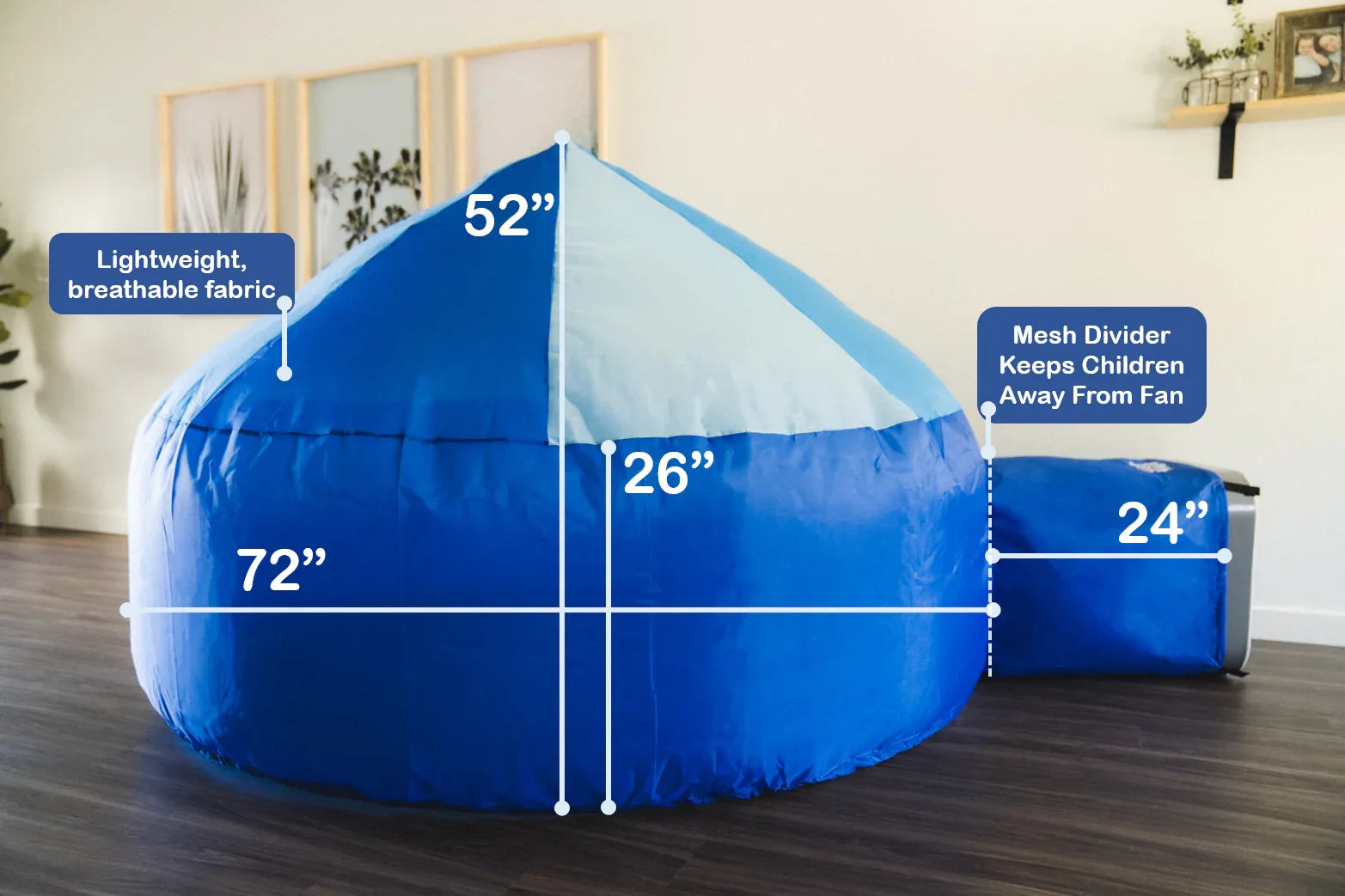FloDome - Instant Fort! - BIG FRENCHIES