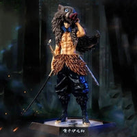 Inosuke Hashibira Action Figure, Demon Slayer Kimetsu No Yaiba Anime Figurines Statues