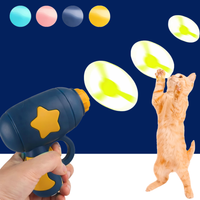Interactive Cat Toy – Flying Disc Shooting Gun - BIG FRENCHIES
