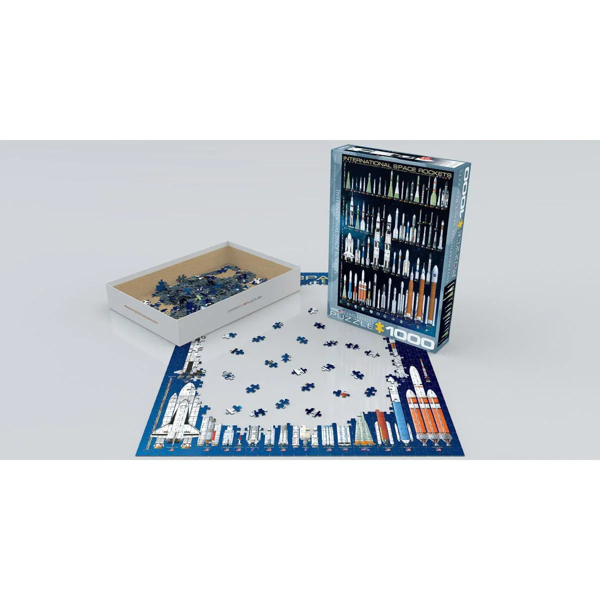 International Space Rockets 1000 Piece Jigsaw Puzzle Eurographics - BIG FRENCHIES