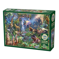 Into the Jungle 1000 Piece Jigsaw Puzzle Cobble Hill - BIG FRENCHIES
