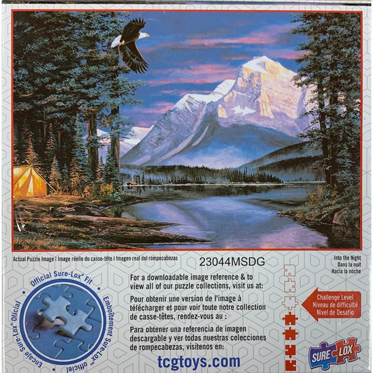 Into the Night Alpine Vistas 500 Piece Jigsaw Puzzle Sure Lox - BIG FRENCHIES